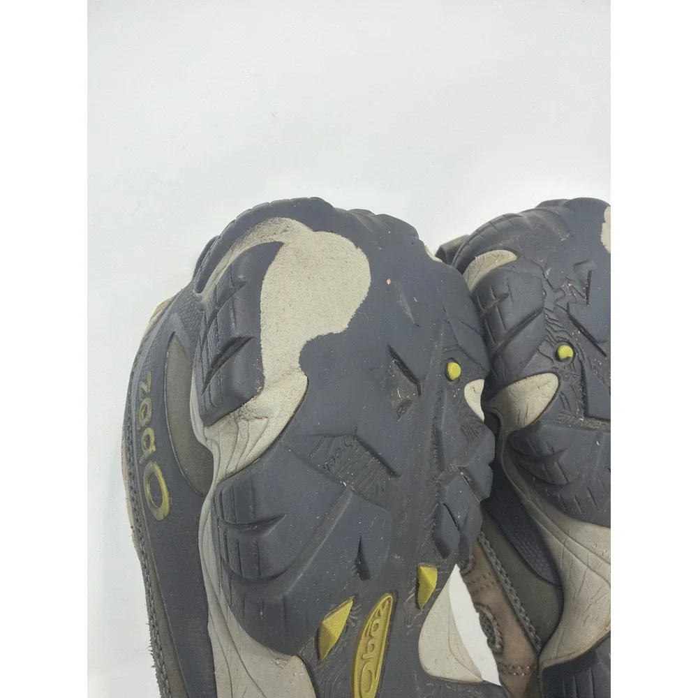 Oboz Mens Brown Hiking Trail Shoes Size 11 Waterproof Outdoor Adventure -DAMAGE-